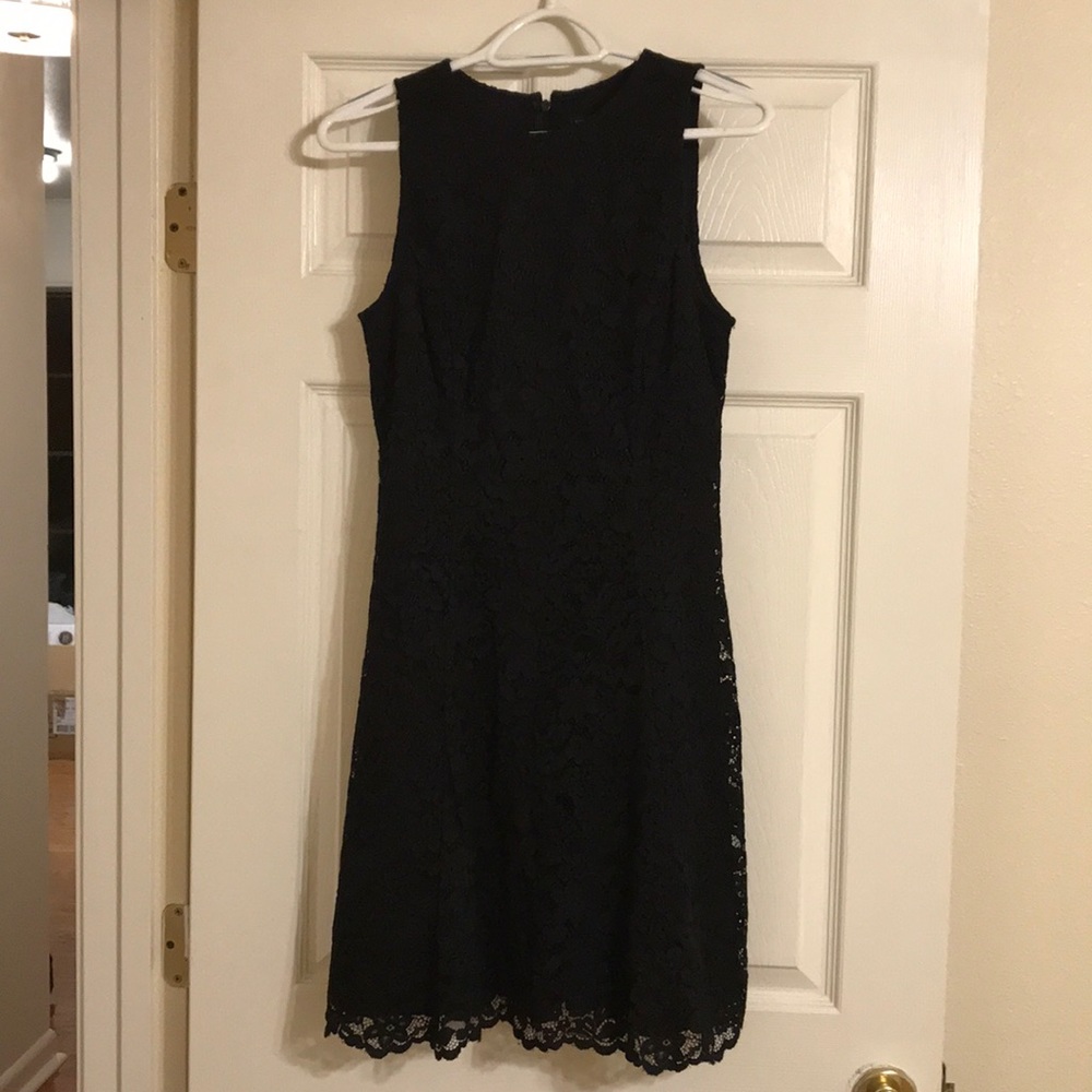 Black lace dress